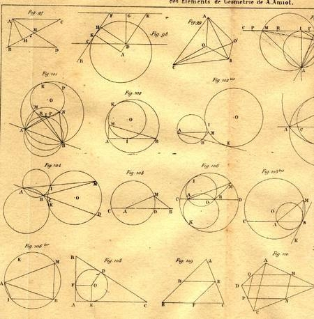AMIOT (M. A.). Solutions raisonn&eacute;es des probl&egrave;mes &eacute;nonc&eacute;s dans les &eacute;l&eacute;ments de g&eacute;om&eacute;trie. Et pr&eacute;c&eacute;d&eacute;es d'observations sur la r&eacute;solution des probl&egrave;mes de g&eacute;om&eacute;trie.