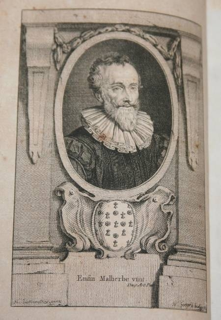 MALHERBE. Poésies de Malherbe. Rangées par ordre chronologique; avec un Discours sur les obligations de la langue et la poésie française ont à Malherbes; et quelques Remarques historiques et critiques