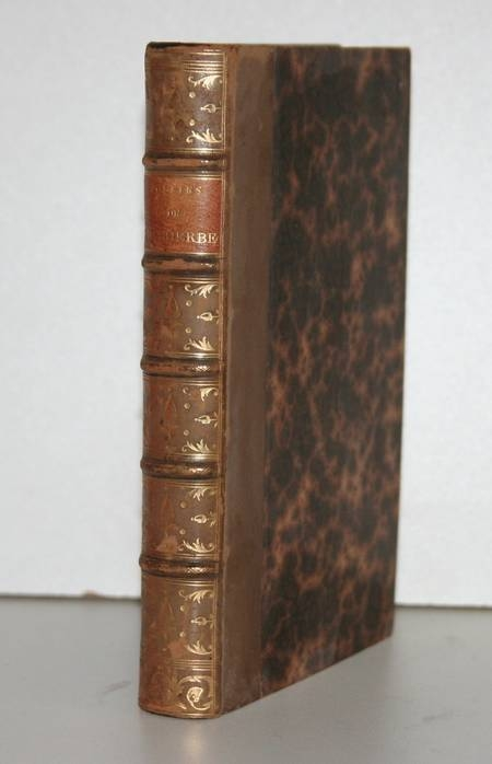 Po&eacute;sies de Malherbe. Paris, Barbou, 1757. Photo 1.