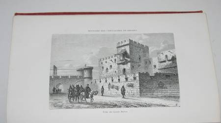 Flandin - Histoire des chevaliers de Rhodes - 1864. Photo 2.