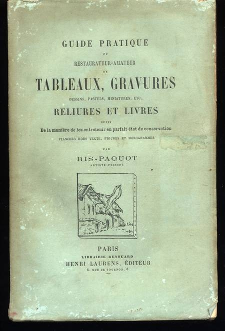 RIS-PAQUOT - Guide pratique du restaurateur-amateur - 1890. Photo 1.