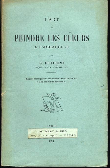 L'art de peindre les fleurs &agrave; l'aquarelle. Photo 1.