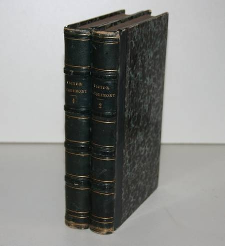 JACQUEMONT (Victor), MERIMEE (Prosper). Correspondance in&eacute;dite de Victor Jacquemont avec sa famille et ses amis. 1824-1832. Pr&eacute;c&eacute;d&eacute;e d'une notice biographique par V. Jacquemont neveu et d'une introduction par Prosper M&eacute;rim&eacute;e