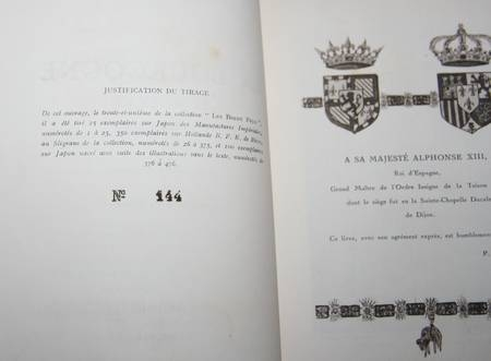 La Bourgogne. le Morvan, la Bresse - Arthaud 1930 num&eacute;rot&eacute; sur Rives. Photo 2.