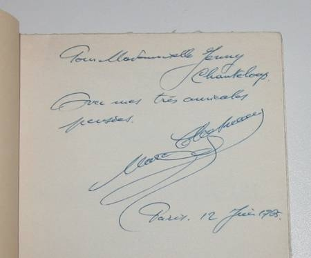 Chesneau - Fragment du journal po&eacute;tique d'une &acirc;me (1948-1967) - Envoi. Photo 0.