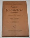 HADAMARD (Jacques). Le&ccedil;ons de g&eacute;om&eacute;trie &eacute;l&eacute;mentaire. II : G&eacute;om&eacute;trie dans l'espace