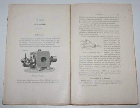 PREUX (L.) - La force et la lumi&egrave;re &agrave; la ferme et dans la petite industrie 1908. Photo 1.