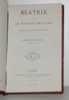 LEGOUVE (Ernest). B&eacute;atrix, ou la madone de l'art. Com&eacute;die en cinq actes, en prose