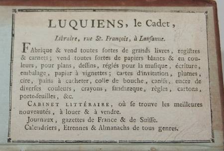 Traduction en prose de Catulle, Tibule et Gallus - Delalain - 1771. Photo 2.