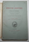 DUMAY (Gabriel). Le mercure dijonnois ou journal des &eacute;vennements qui ses ont pass&eacute;s de 1742 &agrave; 1789, principalement en Bourgogne, publi&eacute; pour la premi&egrave;re fois avec une introduction et des notes