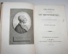 MONTESQUIEU. Oeuvres completes de Montesquieu, pr&eacute;c&eacute;d&eacute;es de la vie de cet auteur