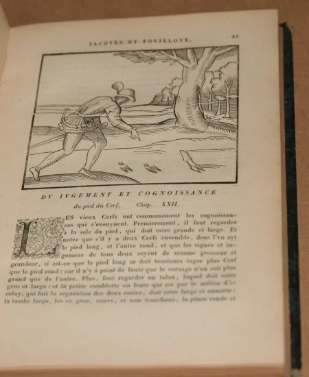 [Chasse] DU FOUILLOUX. La V&eacute;nerie 1844. Photo 6.