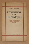 SPERCO (Willy). L'&eacute;croulement d'une dictature. Choses vues en Italie durant la guerre 1940-1945
