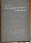 JUNK (W.). Bibliographiae botanicae supplementum