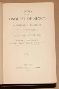 Prescott History of the conquest of Mexico. 1901. Photo 1.