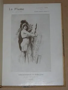 . La Plume. n° 172. 15 juin 1896. Numéro spécial consacré à Félicien Rops