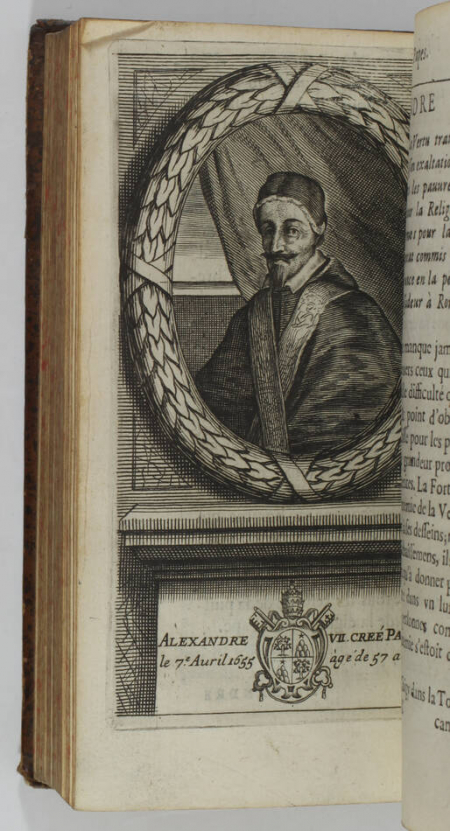 COULON - L histoire et la vie des papes - 1668 - portraits et figure - Photo 6, livre ancien du XVIIe siècle