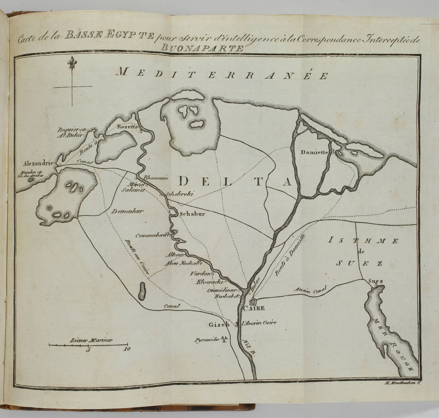 Correspondance de l armée française en Egypte interceptée par Nelson - 1799 - Photo 0, livre ancien du XVIIIe siècle