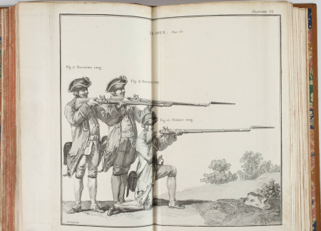 [Militaria] Ordonnance de l infanterie + soldats de Gravelot + manoeuvres - 1766 - Photo 6, livre ancien du XVIIIe siècle