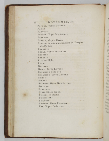 LABORDE - Chronologie de 80 peuples de l antiquité - 1788 - Carte manuscrite - Photo 5, livre ancien du XVIIIe siècle