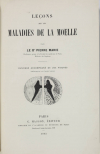 MARIE (Pierre). Leçons sur les maladies de la moelle