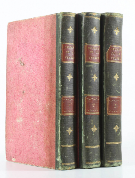 A. de BEAUCHAMP - Histoire de la guerre de la Vendée et des chouans - 1807 - 3 v - Photo 0, livre ancien du XIXe siècle