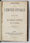 COLLAS - Histoire de l empire ottoman et sur la Turquie actuelle - (1880) - Photo 1, livre rare du XIXe siècle