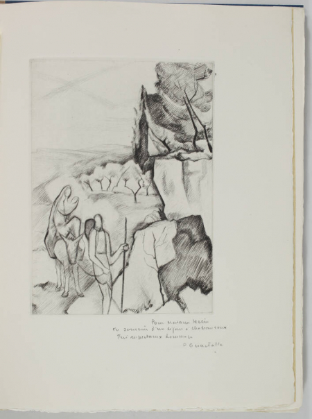 SUPERVIELLE - La fuite en Egypte - 1947 - Gravures de Pierre Guastalla - Signé - Photo 0, livre rare du XXe siècle
