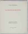 SUPERVIELLE - La fuite en Egypte - 1947 - Gravures de Pierre Guastalla - Signé - Photo 2, livre rare du XXe siècle