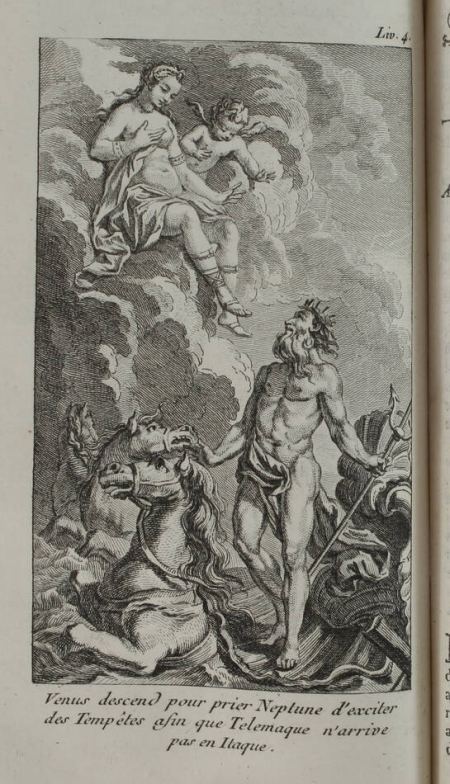 FENELON (François de Salignac de la Motte). Les aventures de Télémaque, fils d'Ulysse, par messire François de Salignac de la Motte Fénelon, précepteur de messeigneurs les enfants de France, et depuis archevêque de Cambrai, etc. Nouvelle édition augmentée et corrigée sur le manuscrit original de l'auteur; avec des notes et des remarques pour l'intelligence de la mythologie et de ce poëme, livre ancien du XVIIIe siècle