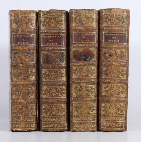 HURTAUT Dictionnaire de la ville de Paris et de ses environs - 1779 - 4 vols - Photo 0, livre ancien du XVIIIe siècle