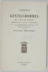 Catalogue des gentilshommes d Ile de France, Valois, Soissonnais ... - 1982 - Photo 0, livre rare du XIXe siècle