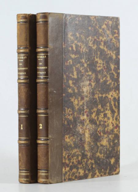 FOUDRAS - Les gentilshommes d'autrefois - 1845 - 2 volumes - EO - Photo 0, livre rare du XIXe siècle