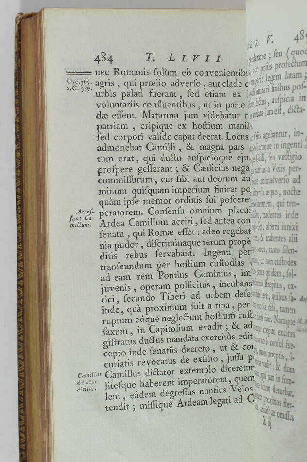 [Rome] TITE LIVE - Ab urbe condita libri - Barbou, 1775  - 7 volumes - Lallemand - Photo 3, livre ancien du XVIIIe siècle