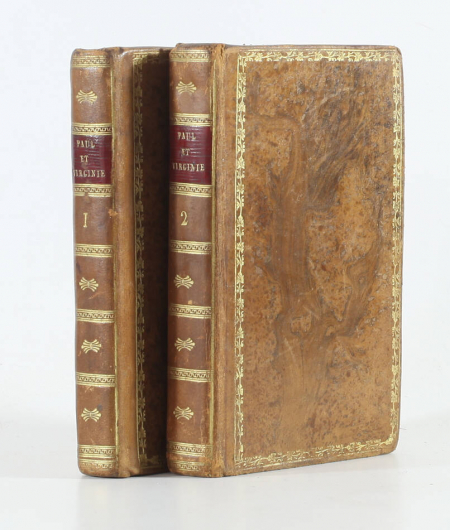 B. de SAINT-PIERRE - Paul et Virginie - Paolo e Virginia  - Florence 1795 - Rare - Photo 0, livre ancien du XVIIIe siècle