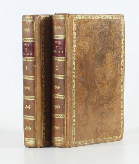 B. de SAINT-PIERRE - Paul et Virginie - Paolo e Virginia - Florence 1795 - Rare - Photo 0, livre ancien du XVIIIe siècle