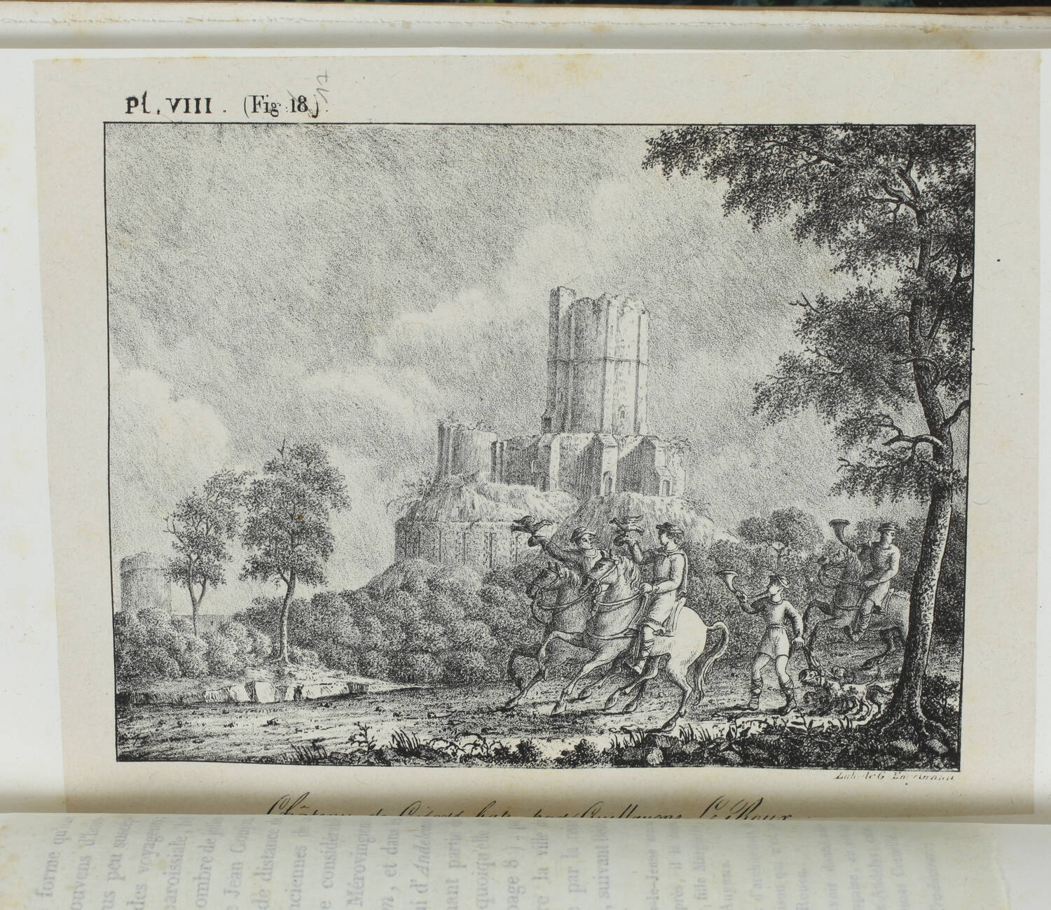 [Normandie] Antiquités anglo-normandes - Tapisserie de Bayeux 1823-1824 Planches - Photo 5, livre rare du XIXe siècle