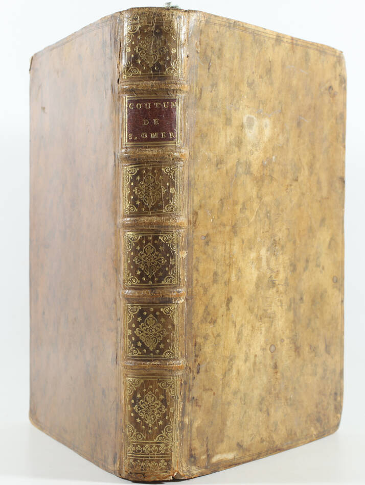 Coutumes locales de Saint-Omer - 1744 - Ex-libris - Photo 0, livre ancien du XVIIIe siècle