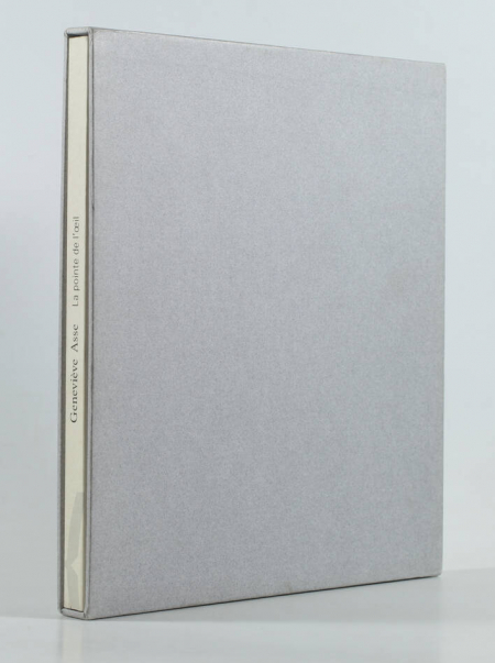 Geneviève ASSE - La pointe de l oeil - 2002 - Pointe sèche originale signée - Photo 2, livre rare du XXIe siècle