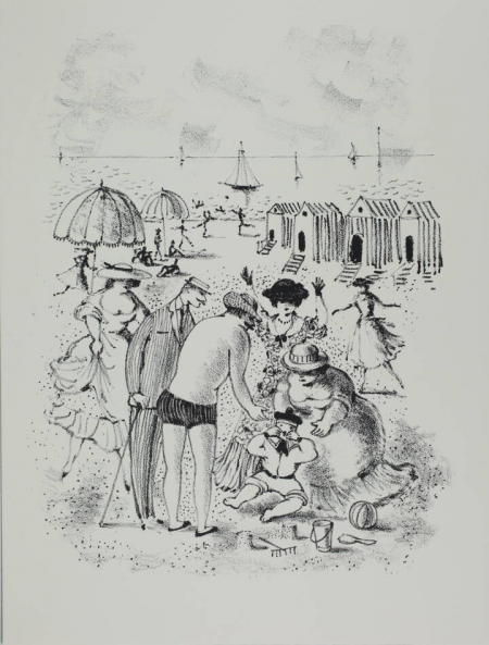 ANOUILH - Fables, 1986 - 12 lithographies Malclès - Signé par Malcles et Anouilh - Photo 3, livre rare du XXe siècle