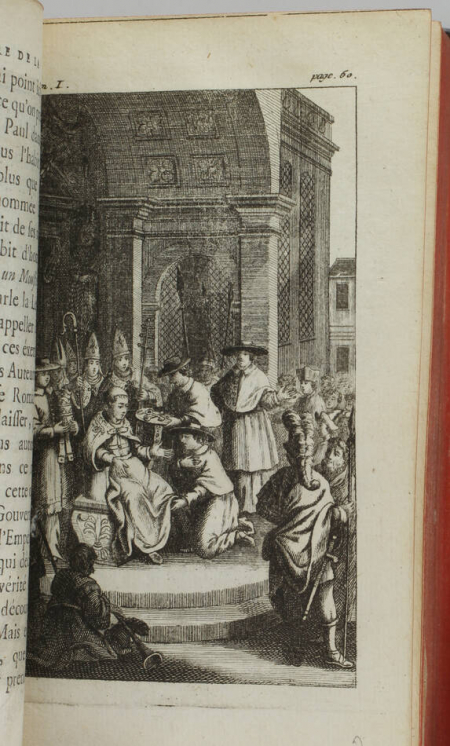 SPANHEIM - Histoire de la papesse Jeanne - 1738 - Avec 5 gravures - Photo 5, livre ancien du XVIIIe siècle