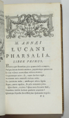 LUCAIN -  Pharsalia, cum supplemento Thomae Maii - 1767 - Photo 2, livre ancien du XVIIIe siècle