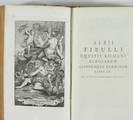 CATULLE, TIBULLE et PROPERCE - Barbou, 1792 - Photo 3, livre ancien du XVIIIe siècle