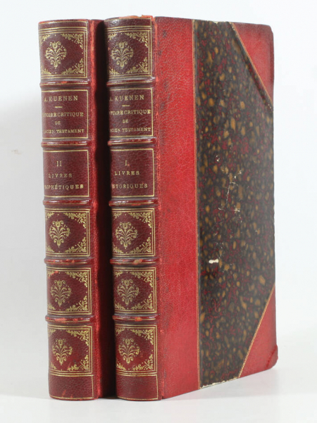 KUENEN - Histoire des livres de l'Ancien Testament - 1866-1879 - Ex-libris - Photo 0, livre rare du XIXe siècle