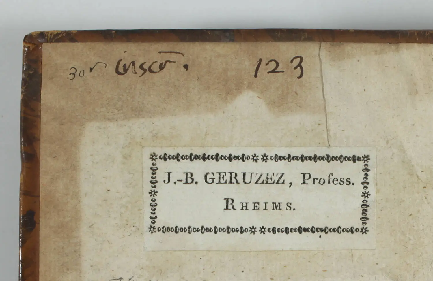 Claude FLEURY - Traité du choix et de la méthode des études - 1687 - Ex-libris - Photo 2, livre ancien du XVIIe siècle