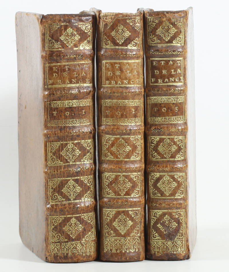 [Héraldique, Noblesse] L Etat de la France - 1698 - 3 volumes - Photo 0, livre ancien du XVIIe siècle