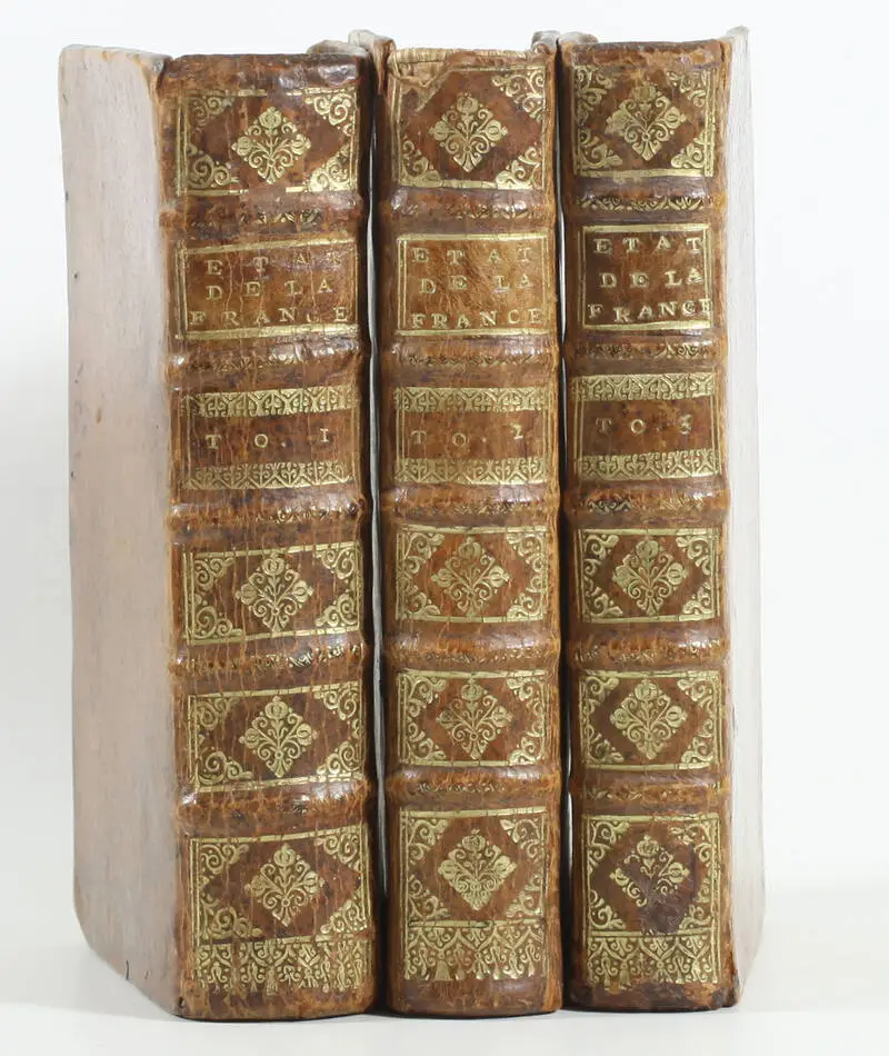 [Héraldique, Noblesse] L Etat de la France - 1698 - 3 volumes - Photo 0, livre ancien du XVIIe siècle