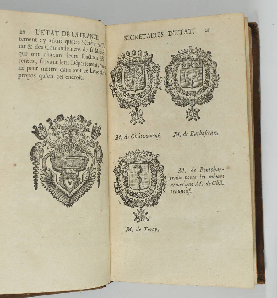 [Héraldique, Noblesse] L Etat de la France - 1698 - 3 volumes - Photo 1, livre ancien du XVIIe siècle
