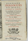 FENELON - Nouveaux dialogues des morts - 1727 - 3 parties - Photo 2, livre ancien du XVIIIe siècle
