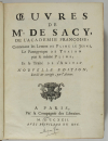 SACY - Pline le jeune Lettres, Panégyrique de Trajan, Traité de l amitié - 1722 - Photo 1, livre ancien du XVIIIe siècle